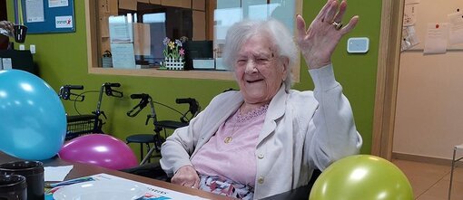 Marie-José viert 100ste verjaardag in Zilvermolen